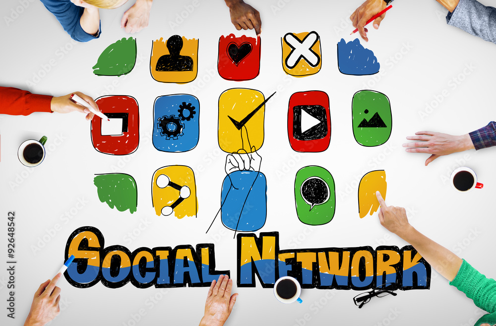 Social Network Social Media Internet Web Online Concept