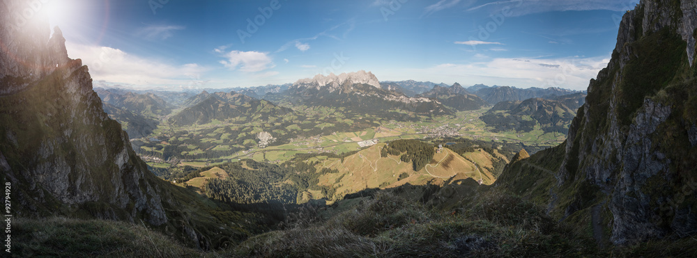 Kitzbüheler Horn Bergpanorama