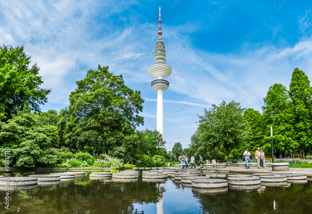 德国汉堡市著名的Heinrich Hertz Turm