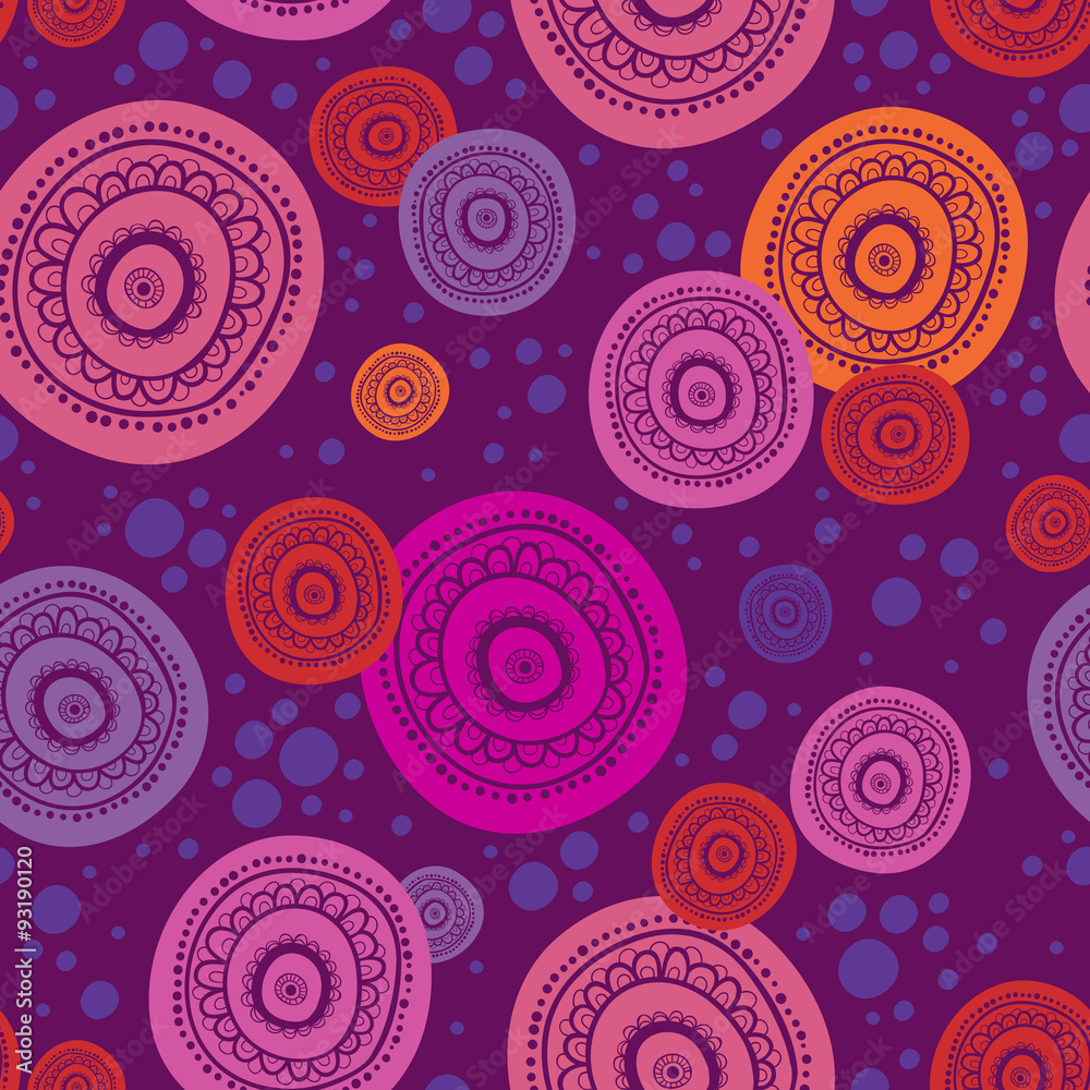 Ethnic seamless pattern.