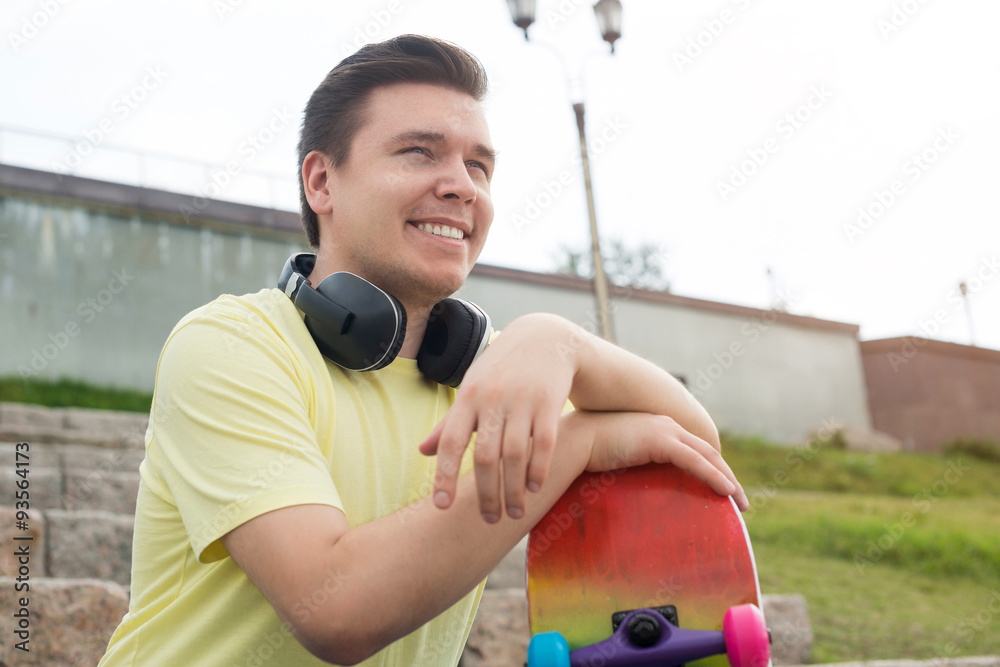 Skateboard guy