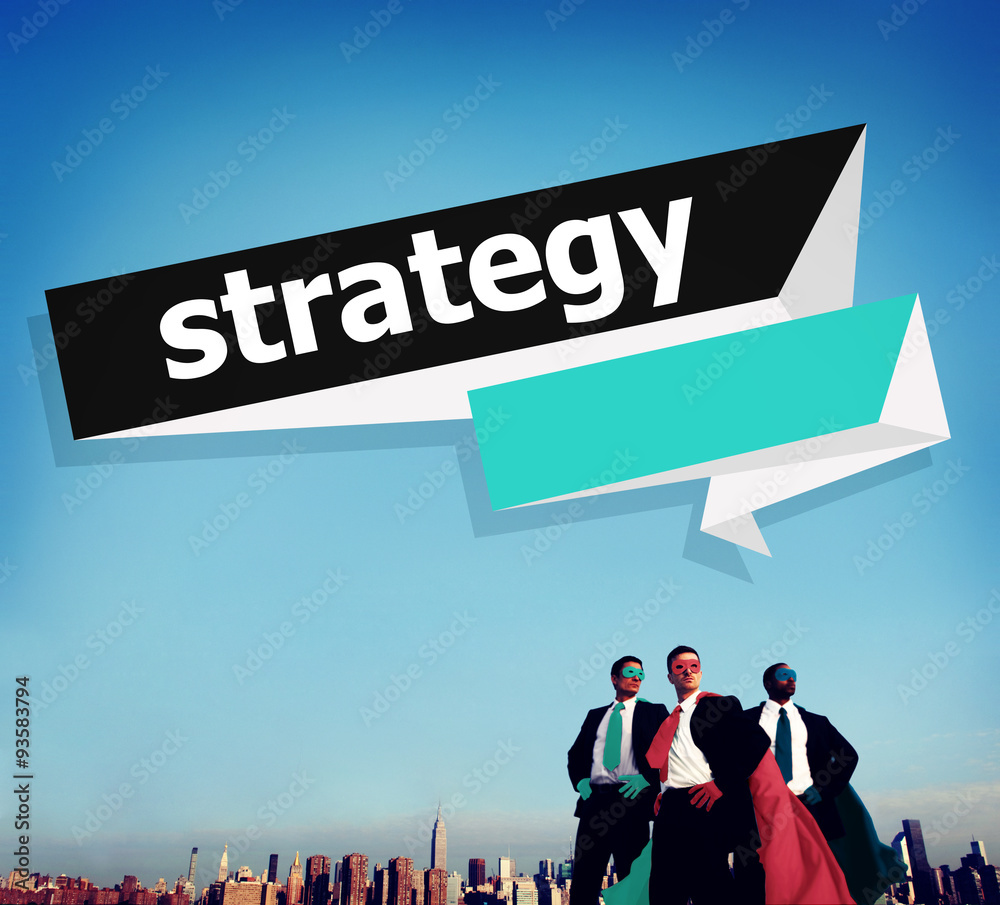 Strategy Planning Solution Tactics Vision Direction Concept