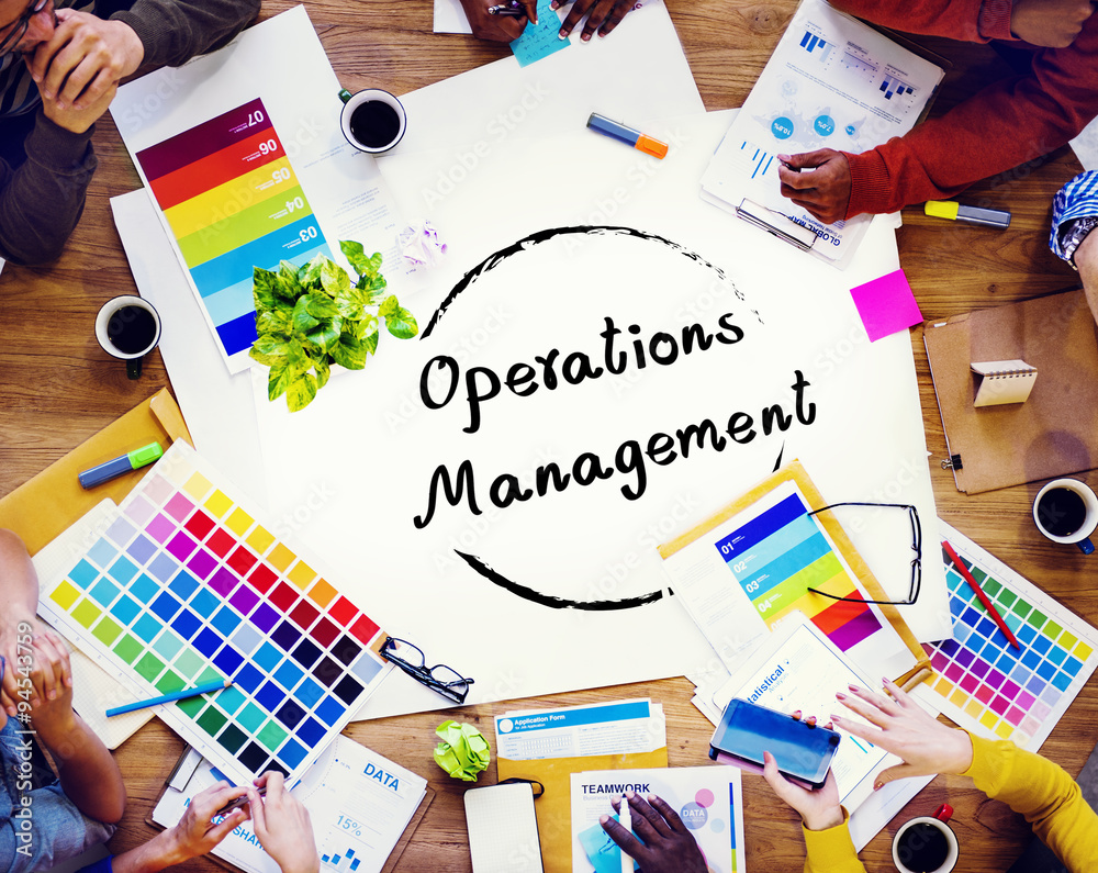 Operations Management Authority Director Leader Concept