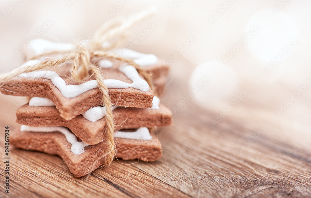 Christmas biscuits, gingerbread