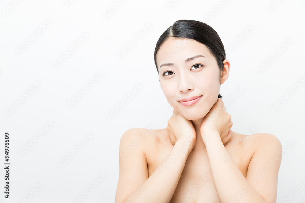 young asian woman beauty image