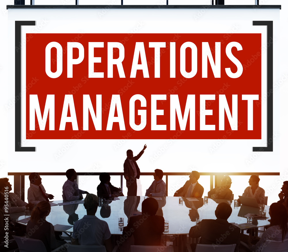 Operations Management Authority Director Leader Concept