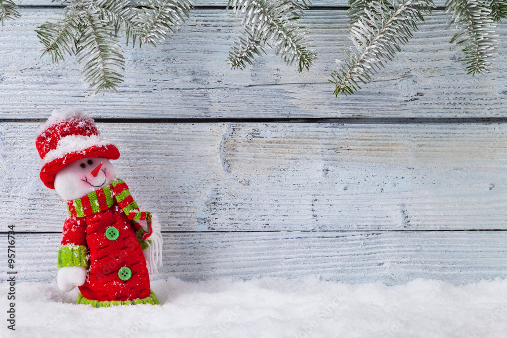 Christmas snowman decoration