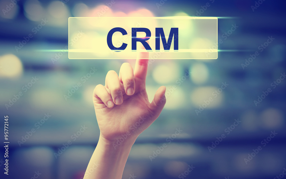 CRM - Customer Relationship Management concept