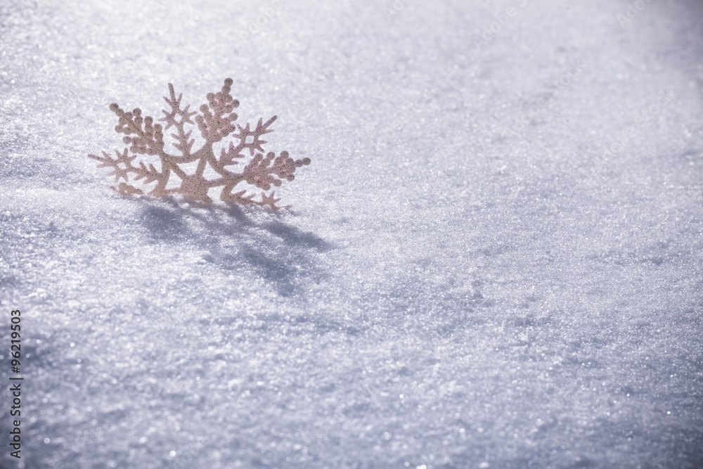 雪。