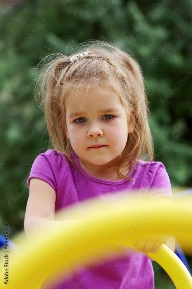 Portrait a little girl