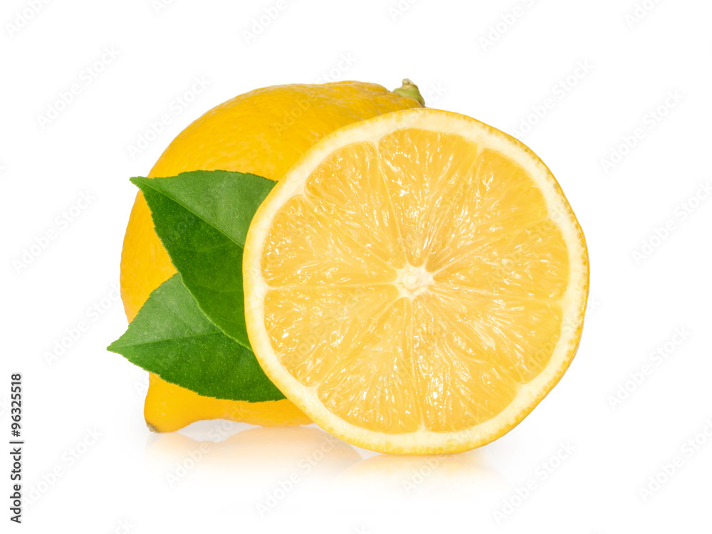 Lemon isolated