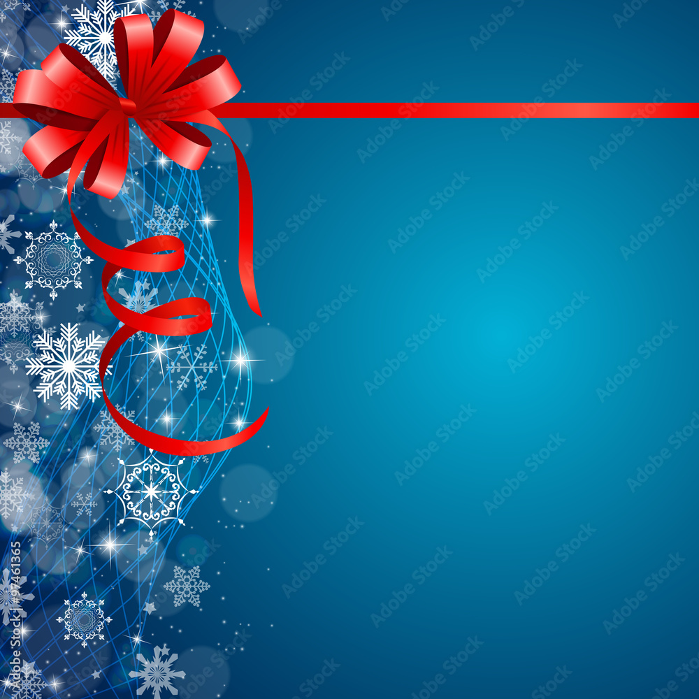 Abstract beauty Christmas and New Year background. Vector