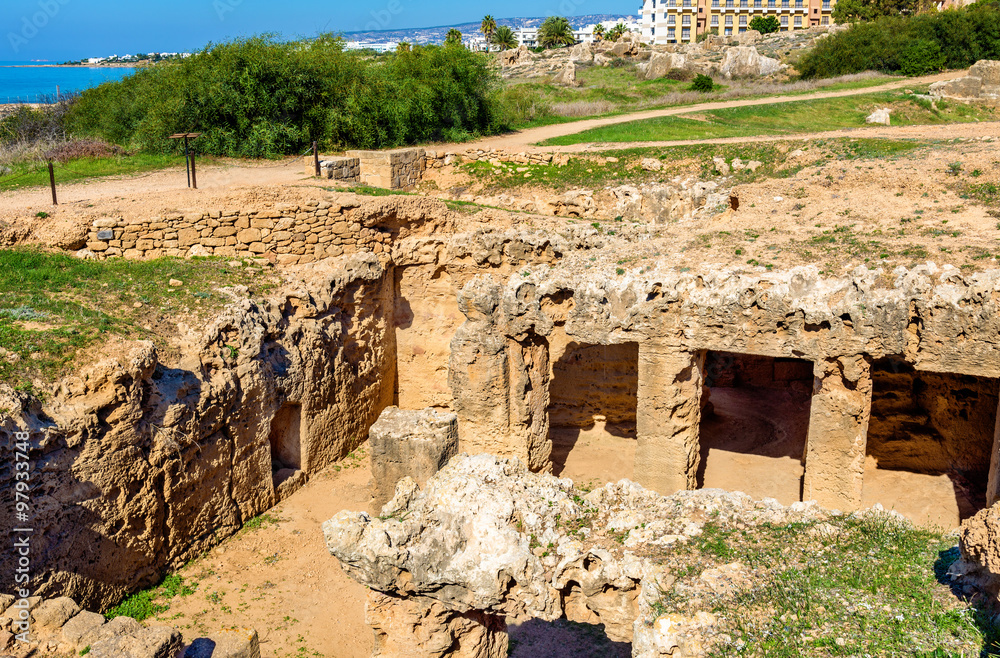 Tombs of the Kings, an ancient necropolis in Paphos - Cyprus