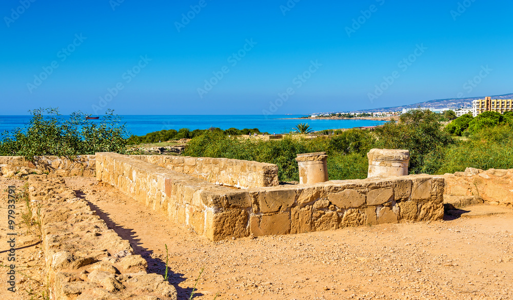 Tombs of the Kings, a necropolis in Paphos - Cyprus