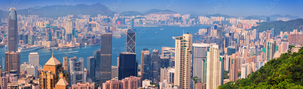 hong kong building as Victoria Peak