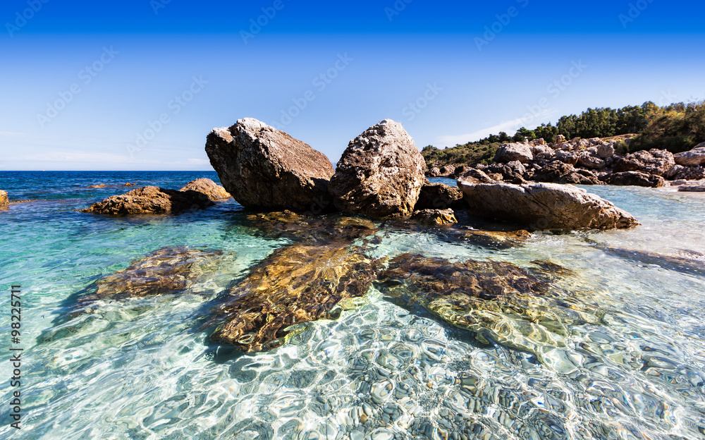 Spiaggia Calamazzo - Le Rocce