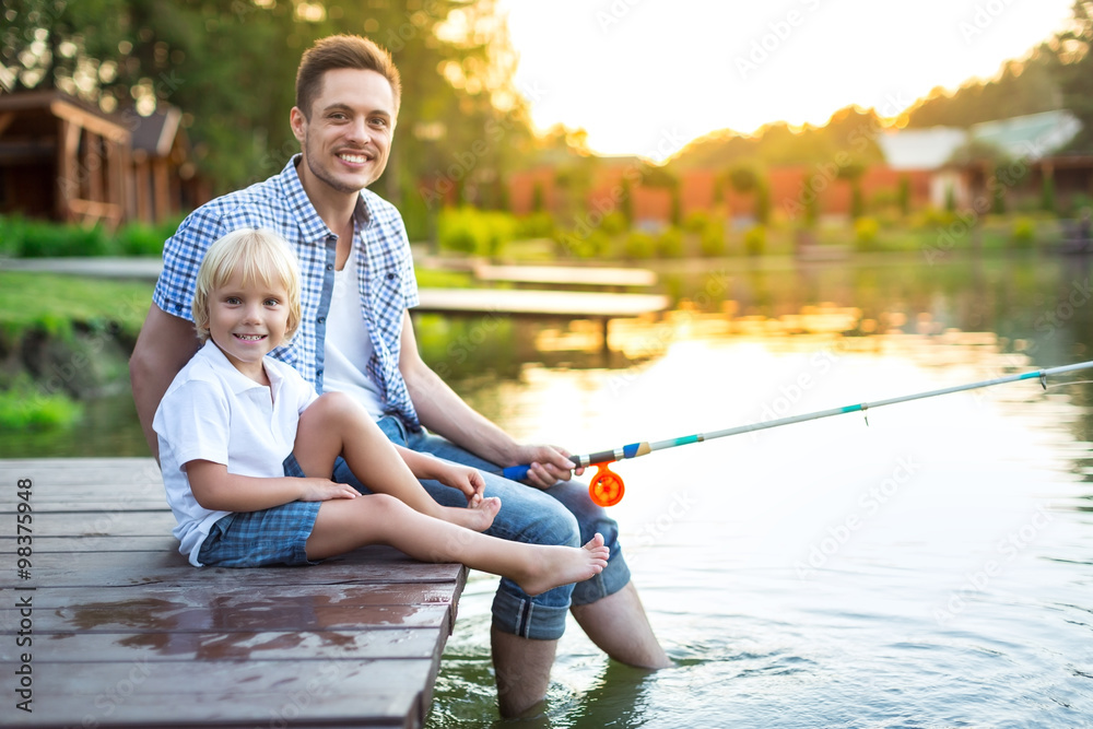 Father and son