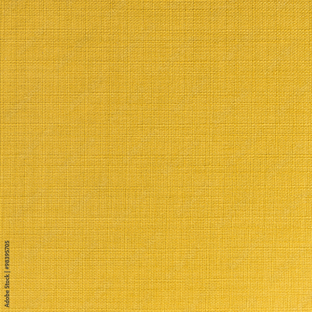 close up of yellow fabric pattern