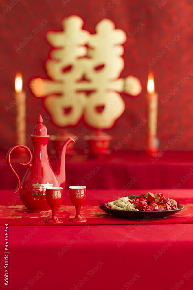 Traditional Chinese wedding elements