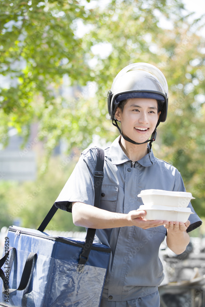 外卖送餐员