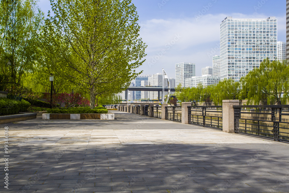 Urban park, China