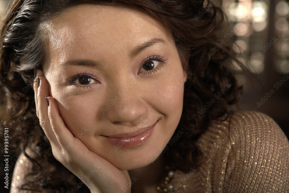 Portrait Of Smiling Young Woman