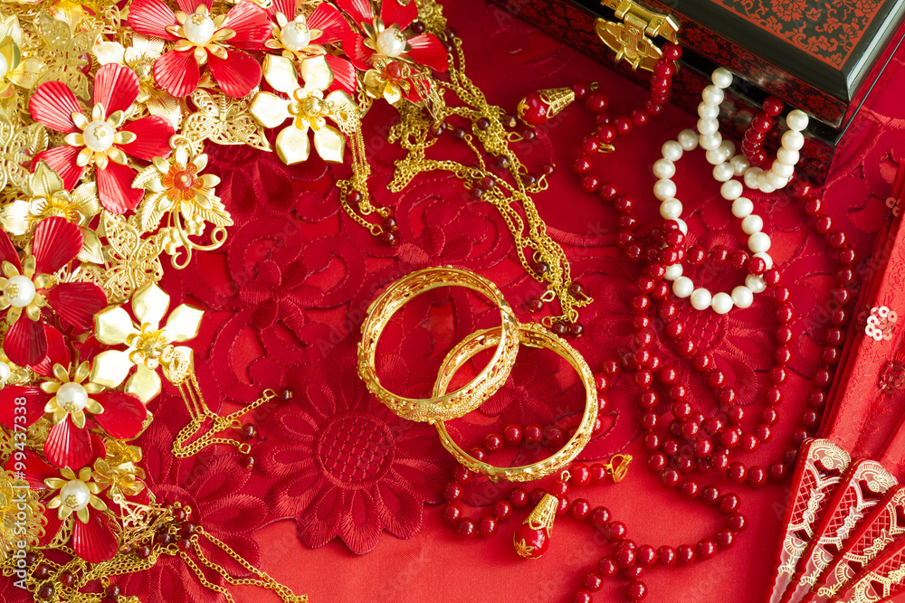 Traditional Chinese wedding elements