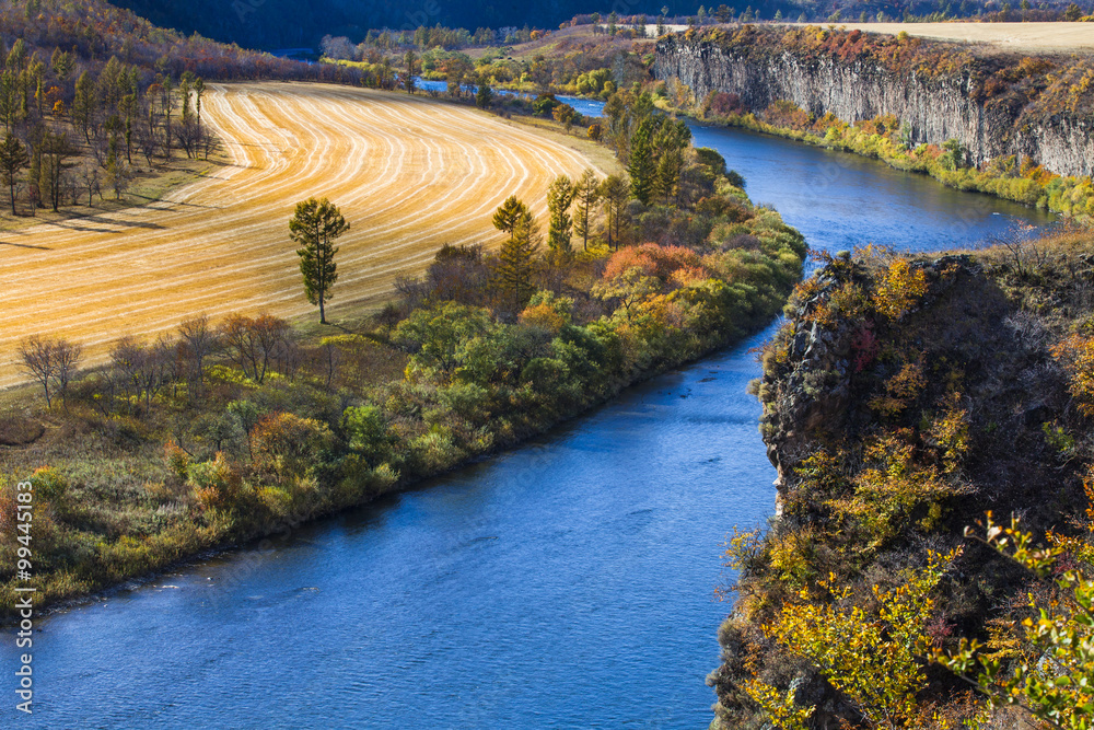 Natural Scenery of Aershan,China