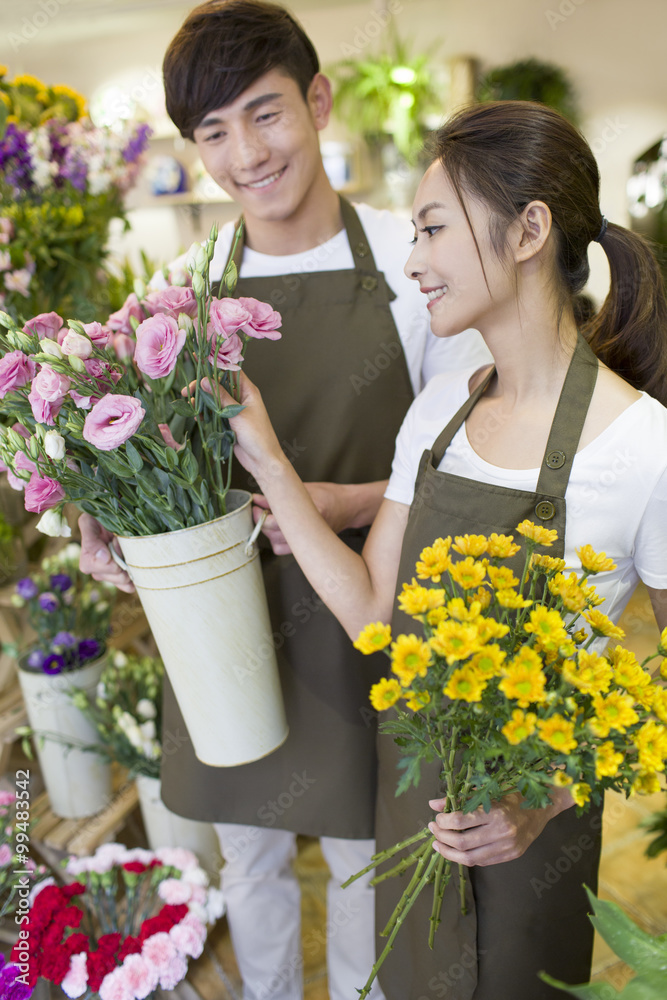 花店工作人员