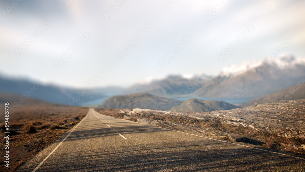 景观控制道路旅游目的地乡村概念