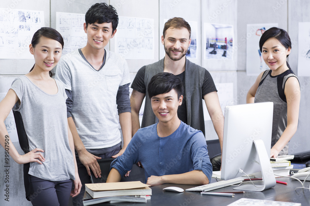 Portrait of office workers