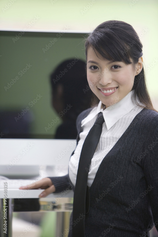 Students in the computer lab