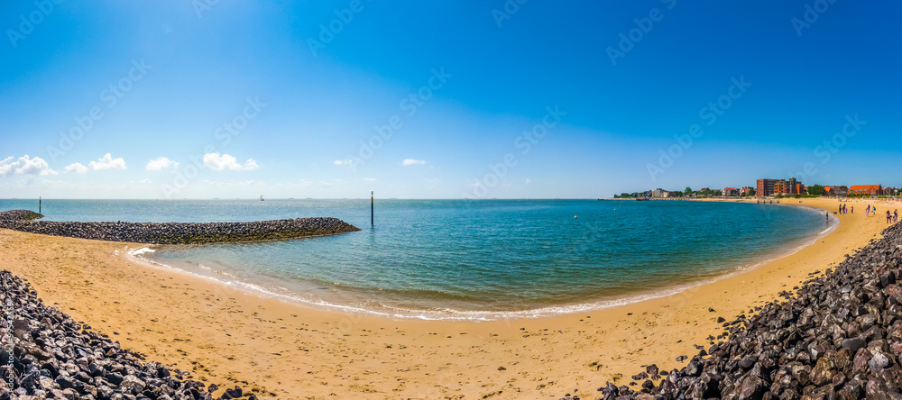 Beach at island of Föhr, Schleswig-Holstein, North Sea, Germany