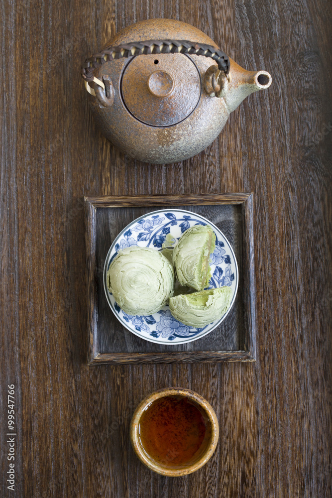 绿茶酥和茶