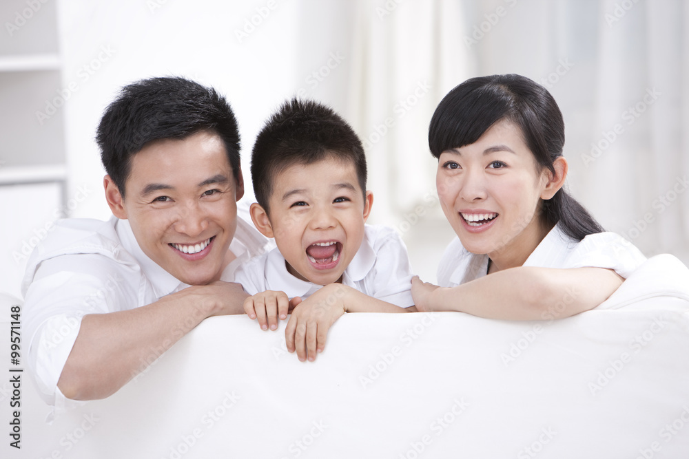 Portrait of a happy family