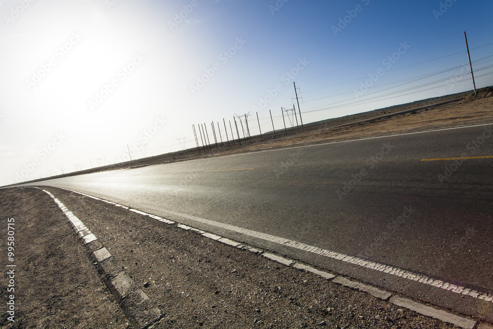 Highway, Qinghai Province