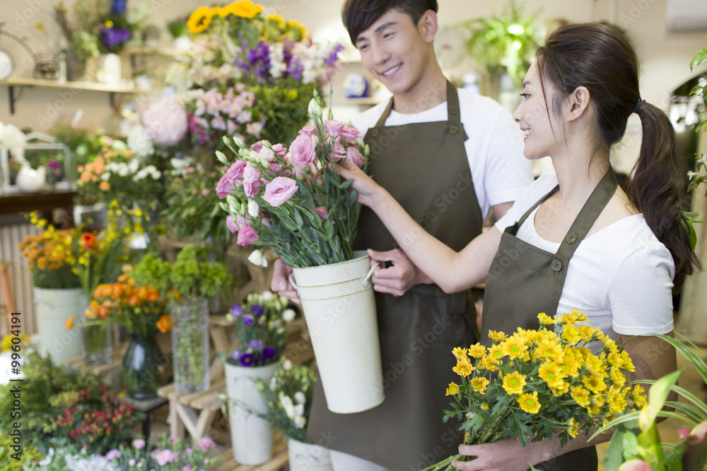 花店工作人员