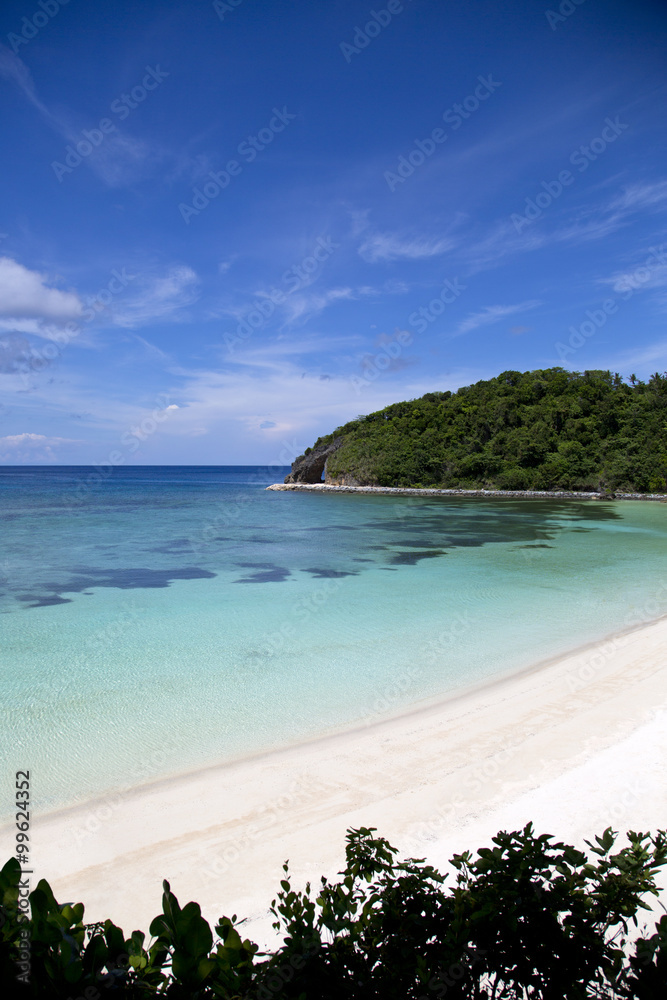 Beautiful beach in Philippines