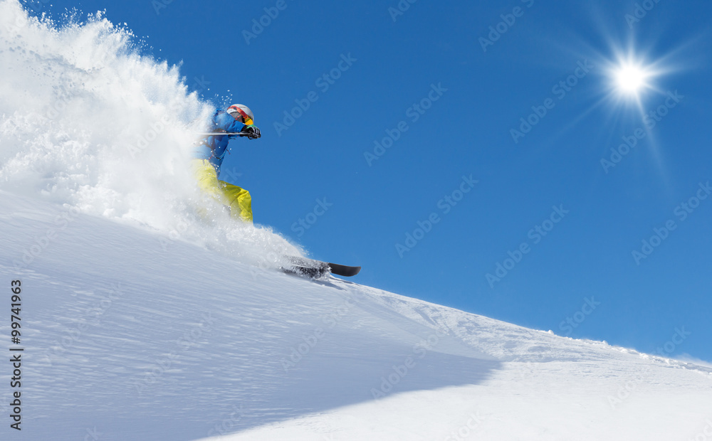 高山滑雪