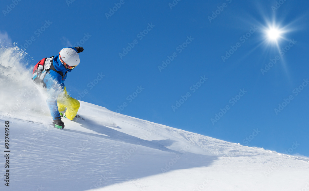 高山滑雪