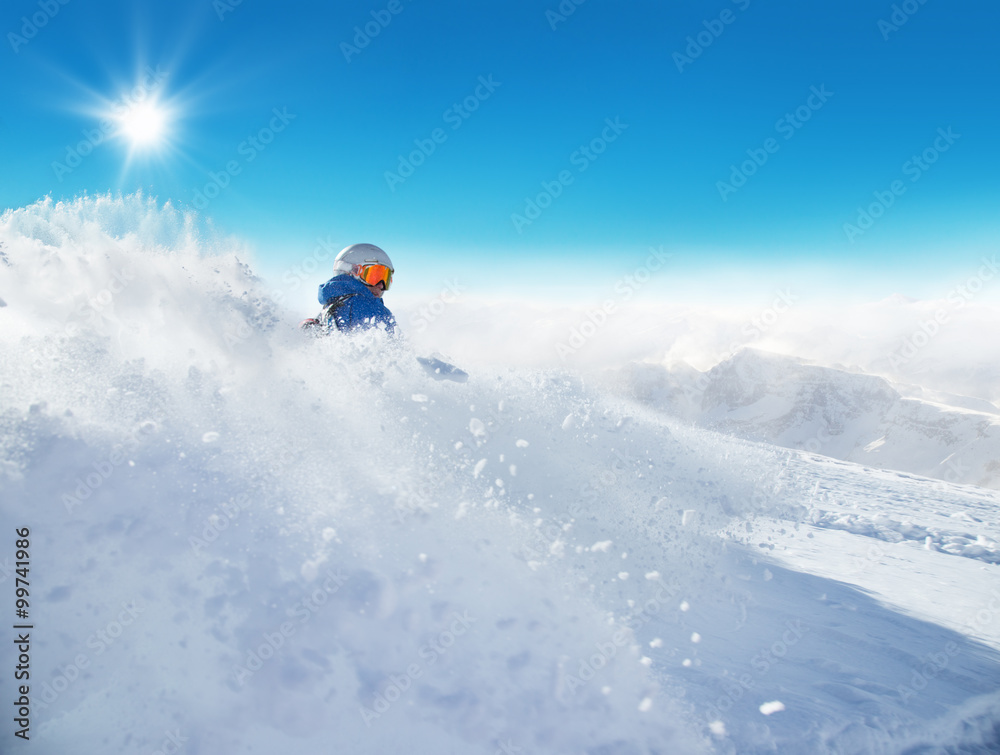 高山滑雪