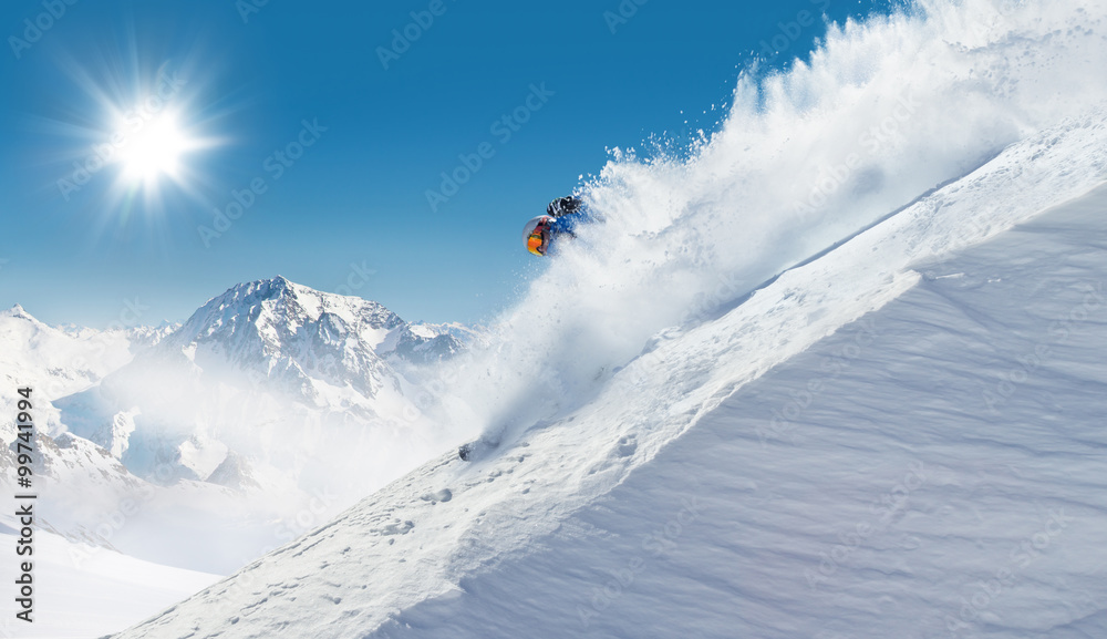 高山滑雪