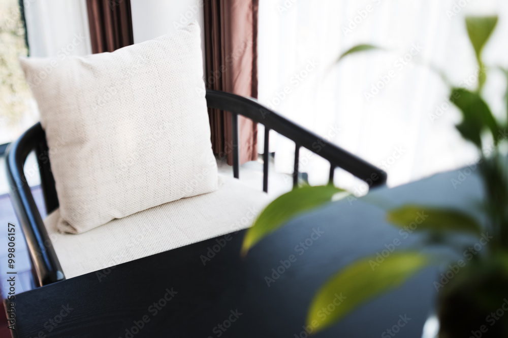 interior of modern bedroom