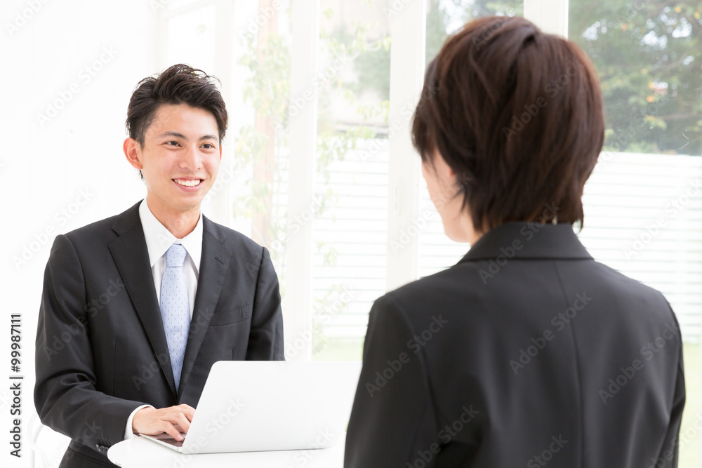 asian businessperson in the meeting