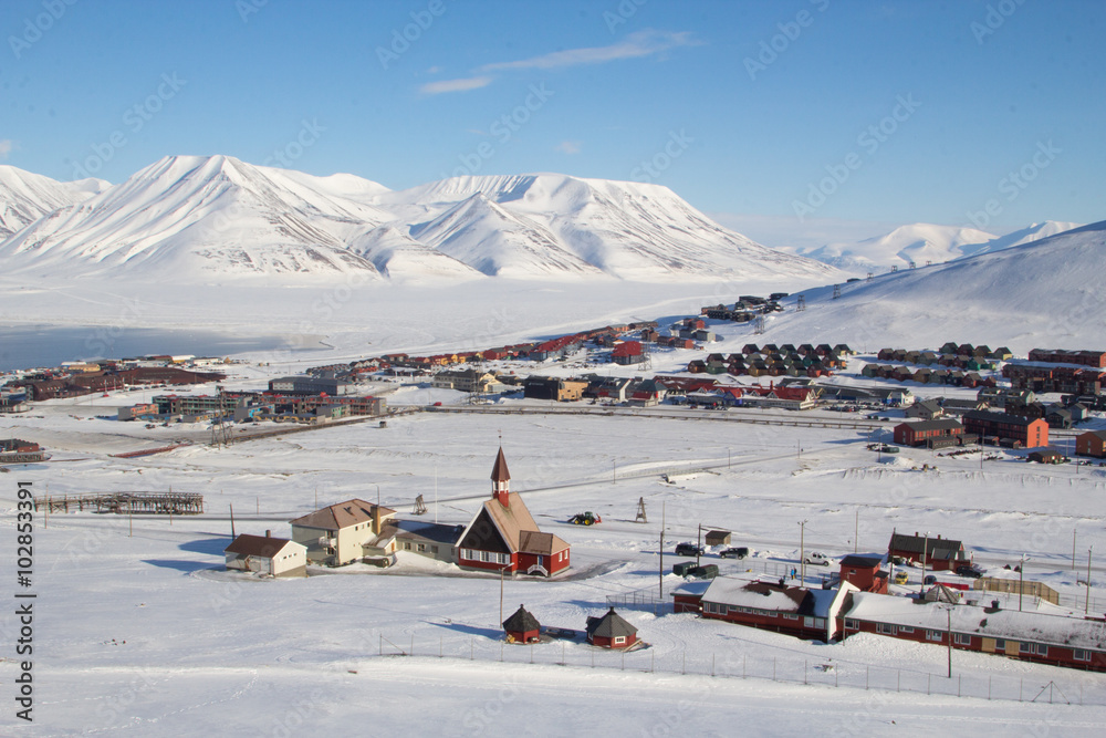 Spitsbergen Longyearbyen旧系统的煤炭运输机制