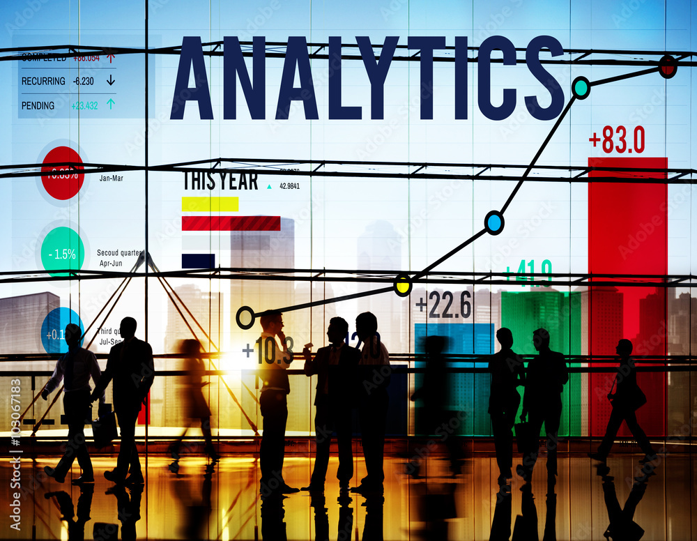 Analitics Data Analysis Strategy Statistic Concept