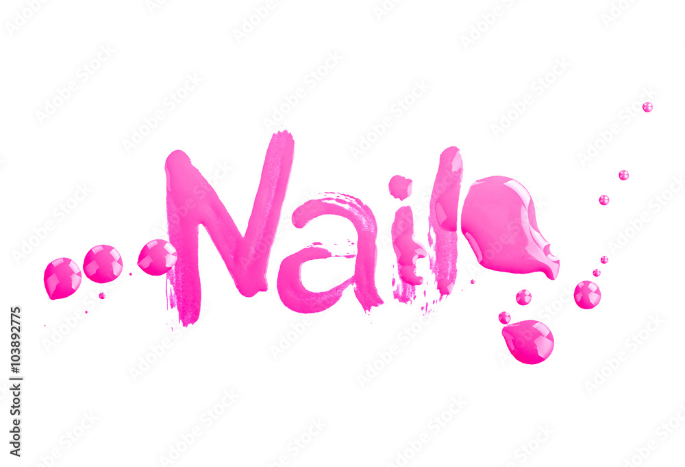 inscription nail