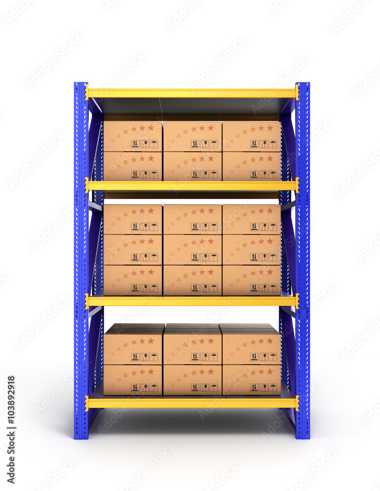 白色隔离抽屉书柜