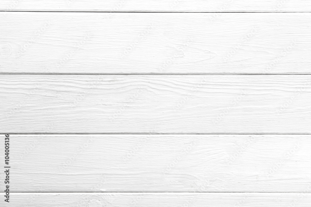 White background of wooden planks