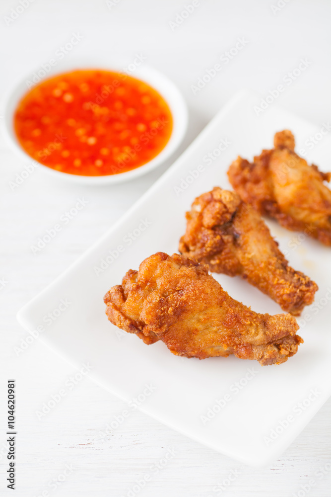 Crispy fried chicken lag or Fried Chicken Drumstick